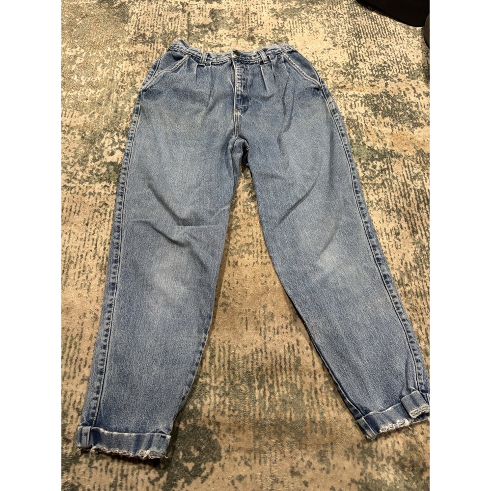 vintage bonjour jeans Pleated‎ Women's Mom Jeans 26X26